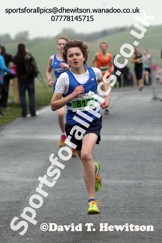 Under-15s Heaton Memorial Road Race, Town Moor, Newcastle. Photo: David T. Hewitson/Sports for All Pics